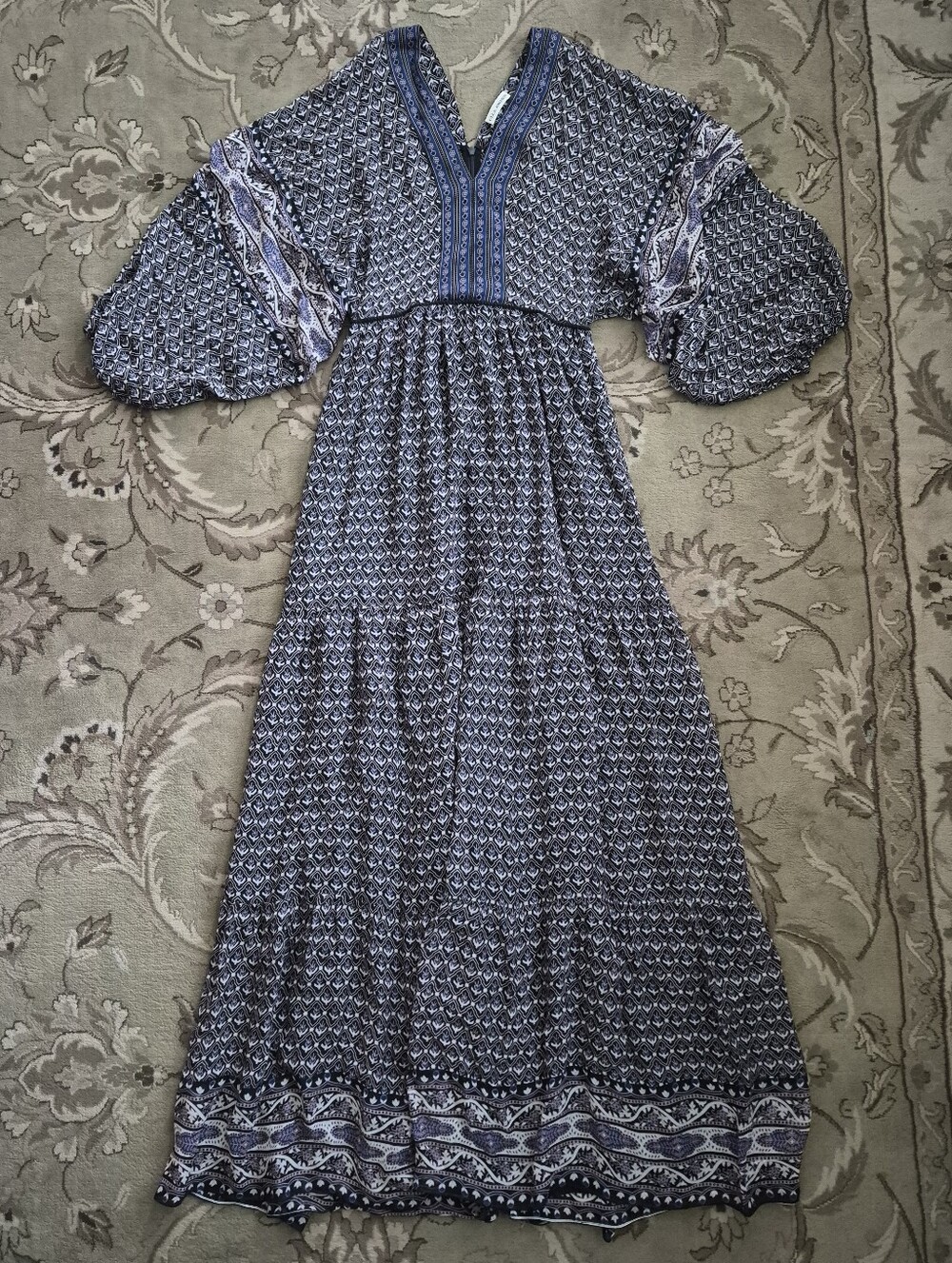 Ulla Johnson Madhi Silk Dress in Moonlight - 4